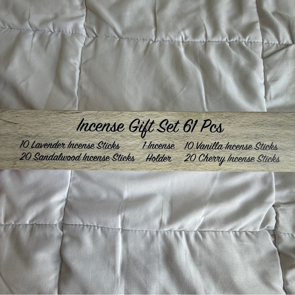 Incense Gift Set — 61 Pieces including Hamsa Holder NWT - Picture 3 of 3